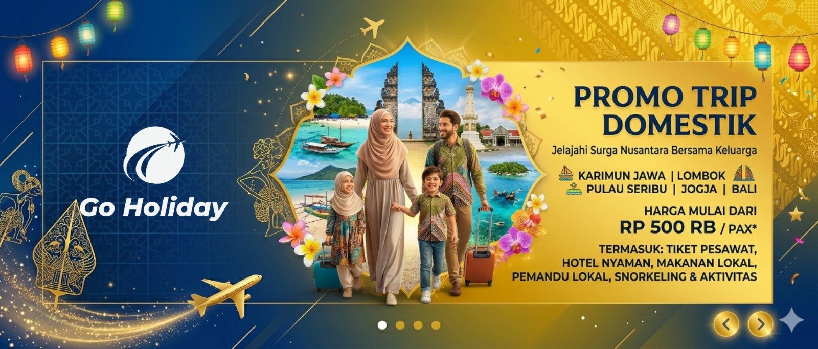 Banner Go Holiday